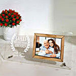 Personalised Dad Of The Year Photo Frame