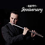 Anniversary Special Flute Player on Video Call 10-15 Mins