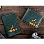 Personalised Trendy Passport Cover & Wallet