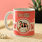 Personalised Dearest Mom Mug