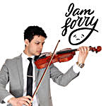 I Am Sorry Tunes- Violinist on Video Call 10-15 Mins