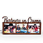 Personalised Partners In Crime Lamp