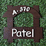 Wooden Personalised Name Plate