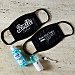 Personalised Mini Sanitizer Spray Machine & Face Masks