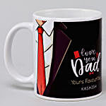 Personalised Love You Dad Mug