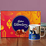 Personalised Mug For Dad & Celebrations Box Combo