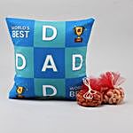 Best Dad Cushion With Dry Fruits Combo