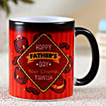 Father's Day Personalised Magic Mug- Red