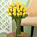 Exquisite 24 Yellow Roses Bouquet