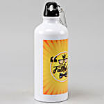 Father's Day Greetings Printed Bottle