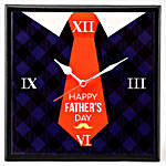 Father's Day Printed Wall Clock
