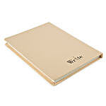 Personalised Nude Coloured A5 Journal