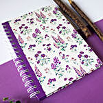 Wallflower Notebook Lavender