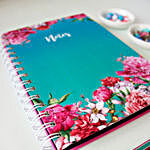 Bouquet Notebook Turquoise