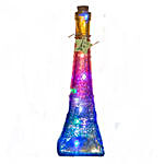 Eiffel Tower Bottle Colourful Night Lamp