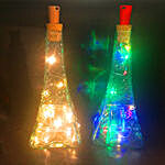 Eiffel Tower Bottle Colourful Night Lamp