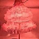 Pink Doll Lamp for Girls Room