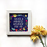 Quote Frame Paradise