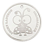 Silver Lucky Ladybug Coin