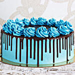 Designer Chocolate Cream Cake 2 Kg Eggless