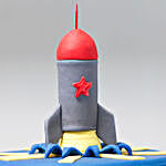 Designer Space Rocket Chocolate Cake 3 Kg