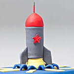 Designer Space Rocket Truffle Cake 2 Kg Eggless