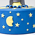 Designer Space Rocket Truffle Cake 2 Kg Eggless