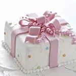 Pink Bow Wrap Chocolate Cake 1 Kg