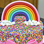 Rainbow Sprinkles Chocolate Cake 1 Kg Eggless