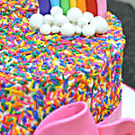 Rainbow Sprinkles Chocolate Cake 1 Kg