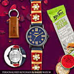 Personalised Watch Rakhi & Keychain