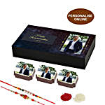 Rakhi & Picture Chocolate Box- 12 Pcs