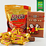 Free LuvIt Loca Home Delights With Set of 3 Rakhis