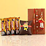 Family Rakhi Set With Five Star Chocolates
