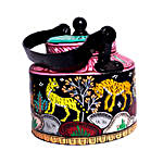 Multicolored Animal Handpainted Teapot