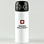 Swiss Military Insulated Water Bottle & Rakhi Set