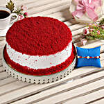 Rakhi & Red Velvet Cake Combo