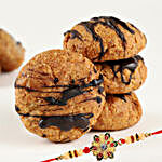 Whey Isolate Protein Choco Almond Cookies With Meenakari Rakhi
