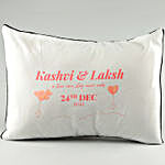Forever Love Story Personalised Pillow Cover