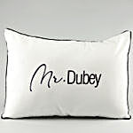 Personalised Mr Pillow Cover