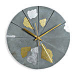 YC Lux Clock Gold Grey