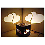 Heart Shadow Box With Night Lamp