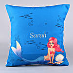 Little Mermaid Personalised Cushion