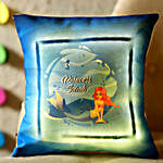 Little Mermaid Personalised LED Cushion