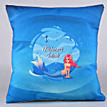 Little Mermaid Personalised LED Cushion