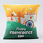Happy India Printed Cushion