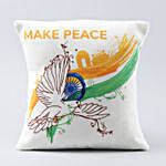 Make Peace Printed Cushion