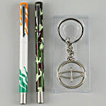 Parker Pen Gift Set With Keychain