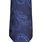 Blue Tie Pocket Square & Cufflinks Set