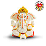 Ganesha Long Ears Full Red 4 inch